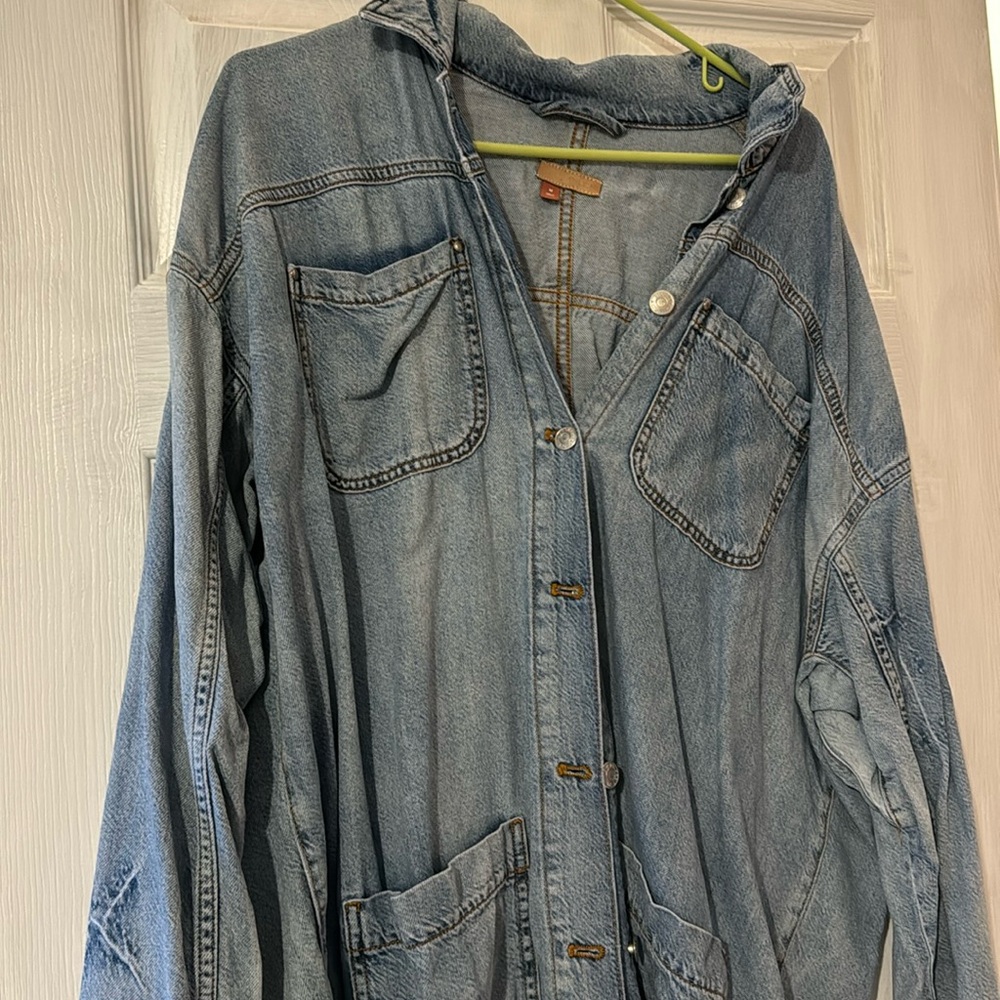 COPY - Pilcro Anthropologie Jean shirt